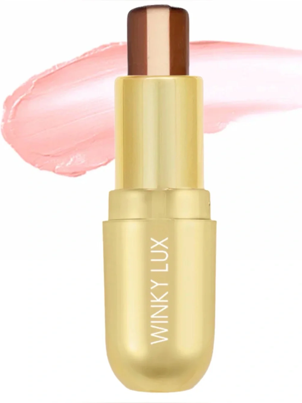 Brand New Winky Lux Affogato Sheer Nude Tinted Flavored Lip Balm Neutral